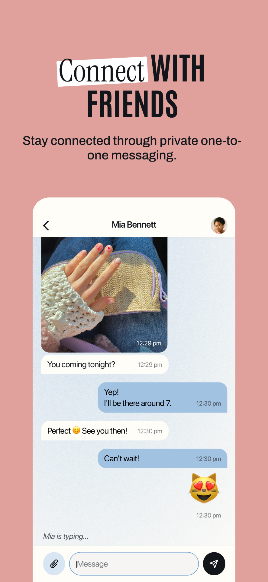 Connect with friends